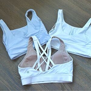 Lululemon lot of 3 sports bras